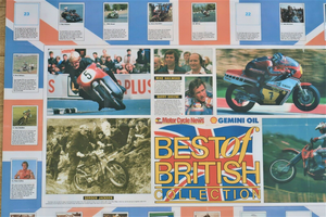 Best of British Motorcycle Poster Print Motorcycle Poster A4 - A0 Size