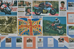 Best of British Motorcycle Poster Print Motorcycle Poster A4 - A0 Size