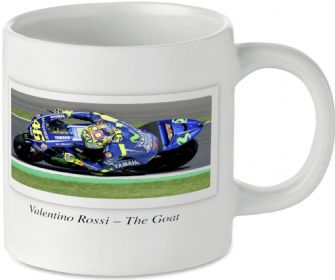 Valentino Rossi - The Goat Motorcycle Motorbike Tea Coffee Mug Ideal Biker Gift Printed UK