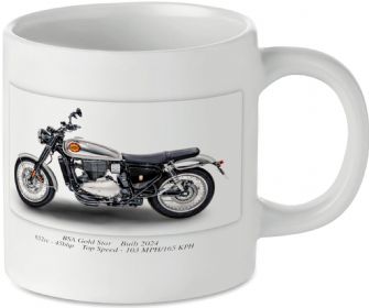 BSA Gold Star Motorbike Tea Coffee Mug Ideal Biker Gift Printed UK