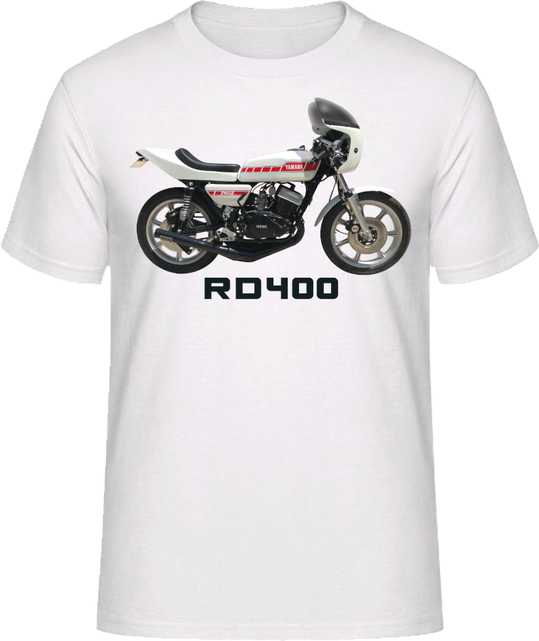 Yamaha RD400 Motorbike Motorcycle - T-Shirt