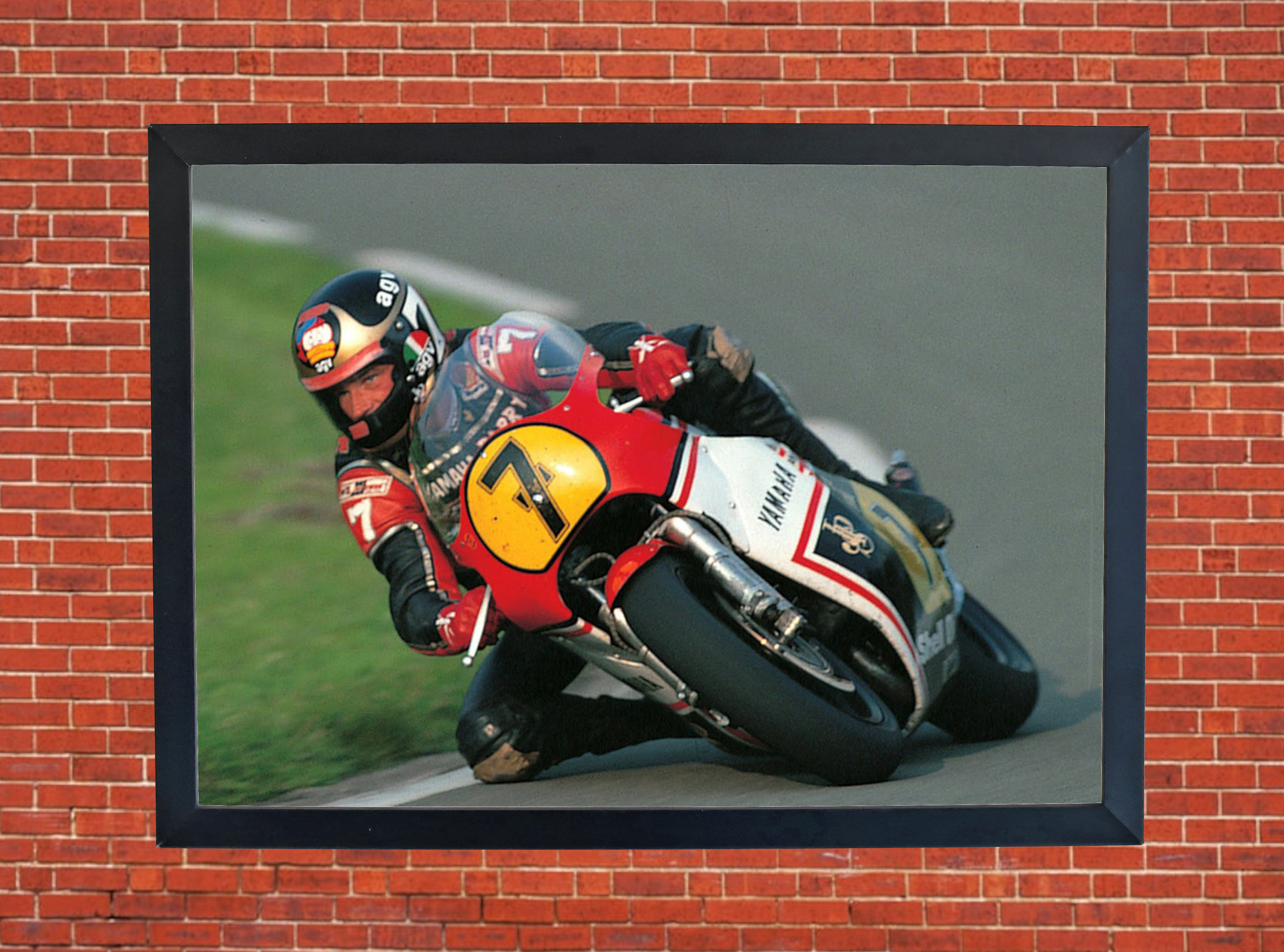 Barry Sheene Motorbike Motorcycle - A3/A4 Size Print Poster