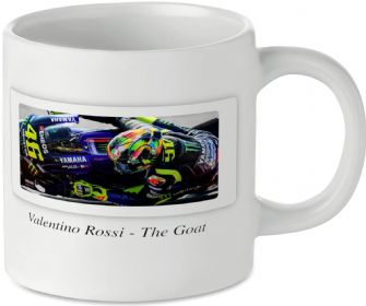 Valentino Rossi - The Goat Motorcycle Motorbike Tea Coffee Mug Ideal Biker Gift Printed UK