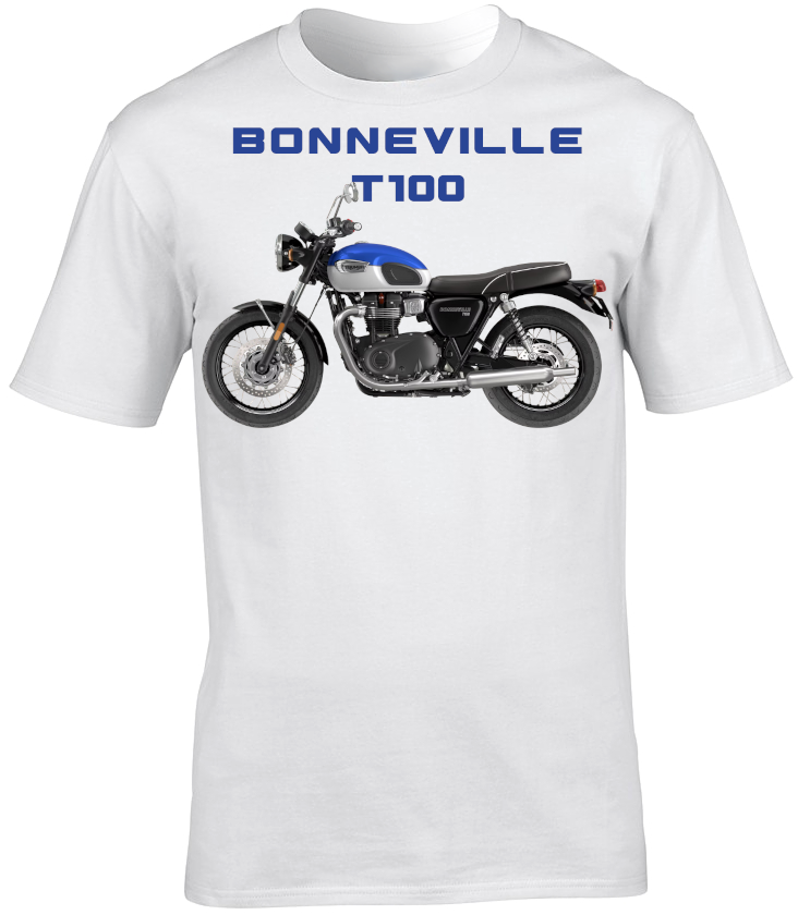 Triumph Bonneville T100 Motorbike Motorcycle - Shirt