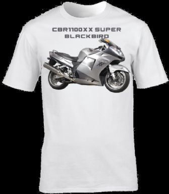 Honda CBR1100XX Super Blackbird Motorbike Motorcycle - T-Shirt