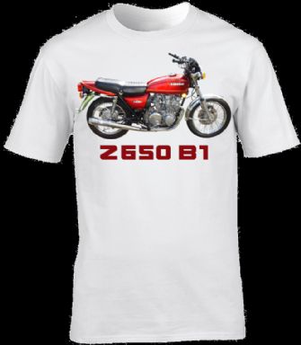 Kawasaki Z650 B1 Motorbike Motorcycle - T-Shirt