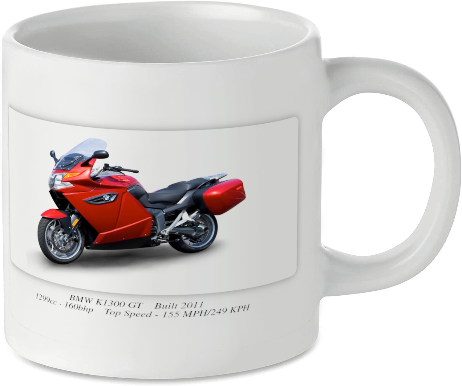 BMW K1300 GT Motorcycle Motorbike Tea Coffee Mug Ideal Biker Gift Printed UK