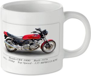 Honda CBX 1000 Motorbike Tea Coffee Mug Ideal Biker Gift Printed UK
