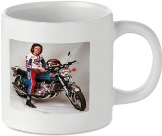 Barry Sheene on Suzuki GT750 Motorcycle Motorbike Tea Coffee Mug Ideal Biker Gift Printed UK