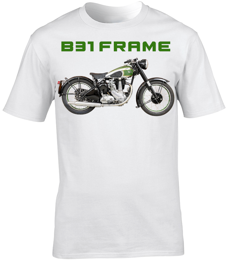 BSA B31 Frame Motorbike Motorcycle - T-Shirt