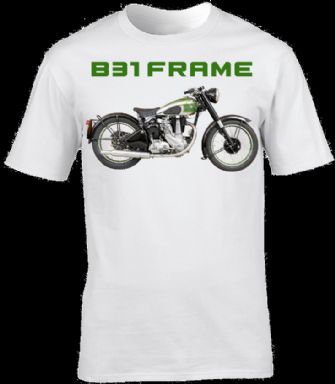 BSA B31 Frame Motorbike Motorcycle - T-Shirt