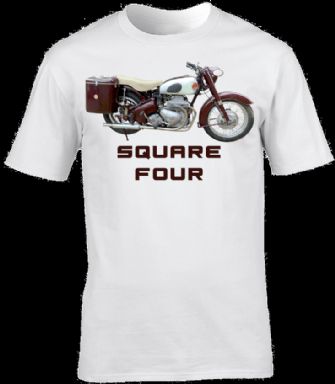 Ariel Square Four Motorbike Motorcycle - Shirt