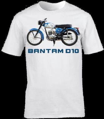 BSA Bantam D10 Motorbike Motorcycle - T-Shirt