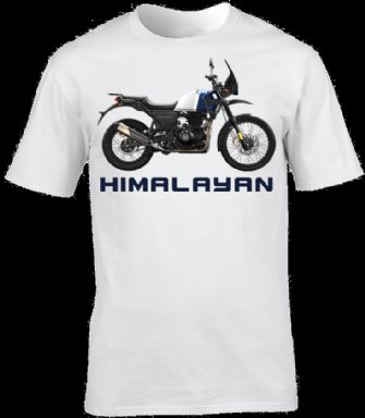 Royal Enfield Himalayan Motorbike Motorcycle - T-Shirt