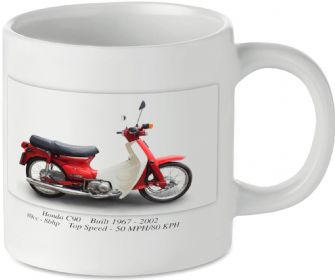 Honda C90 Motorcycle Motorbike Tea Coffee Mug Ideal Biker Gift Printed UK