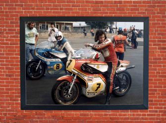 Barry Sheene - No 7 Motorbike Motorcycle - A3/A4 Size Print Poster