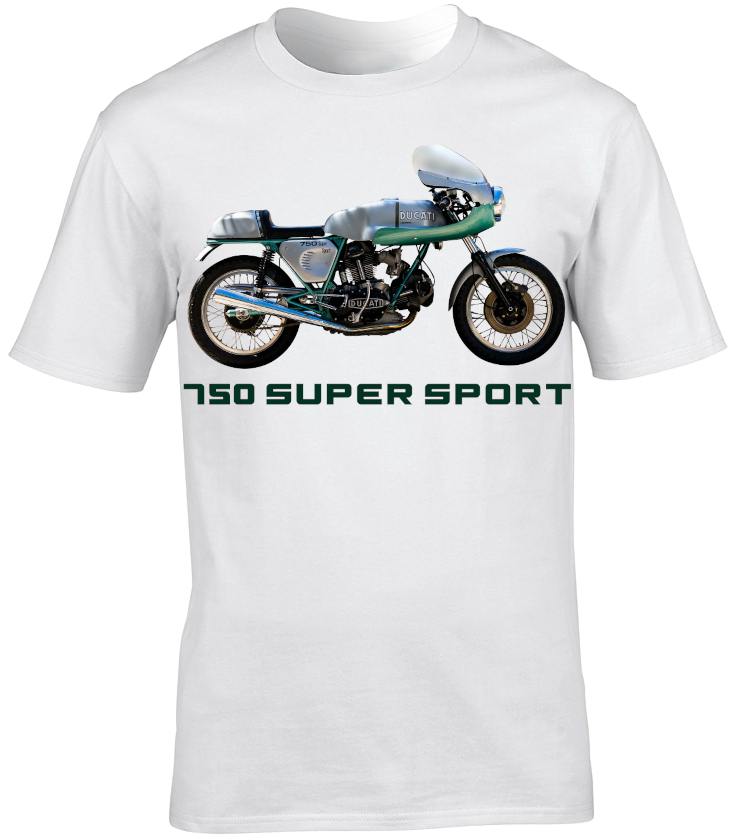 Ducati 750 Super Sport Motorbike Motorcycle - T-Shirt