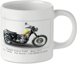 Triumph Trident T160 Motorbike Tea Coffee Mug Ideal Biker Gift Printed UK