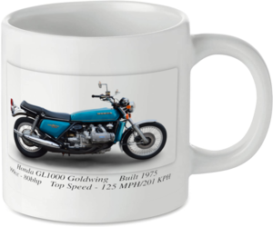 Honda GL1000 Goldwing Motorbike Tea Coffee Mug Ideal Biker Gift Printed UK