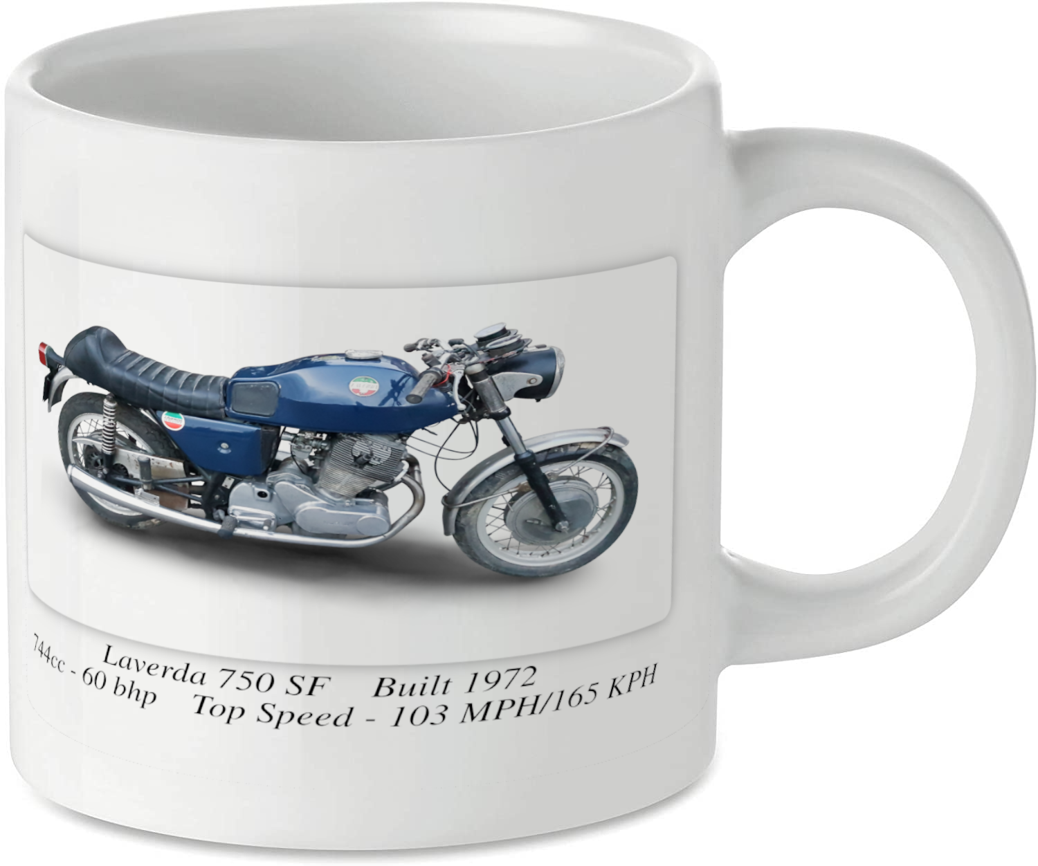 Laverda 750 SF Motorbike Tea Coffee Mug Ideal Biker Gift Printed UK