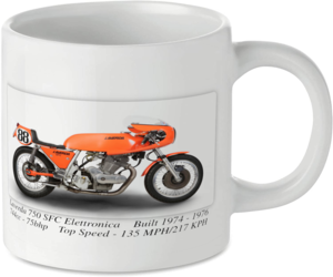 Laverda 750 SFC Elettronica Motorbike Tea Coffee Mug Ideal Biker Gift Printed UK