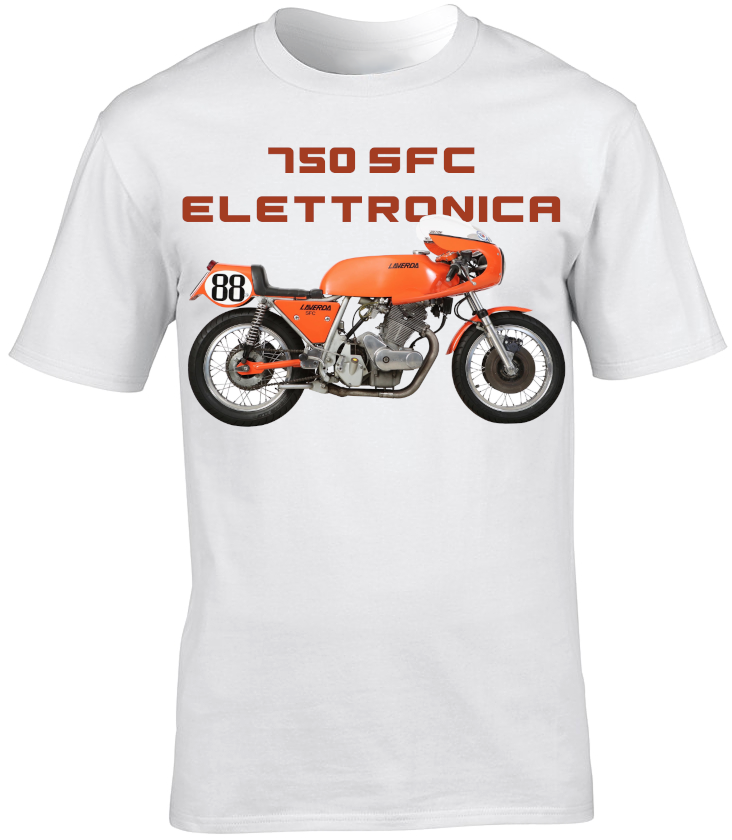 Laverda 750 SFC Elettronica Motorbike Motorcycle - T-Shirt
