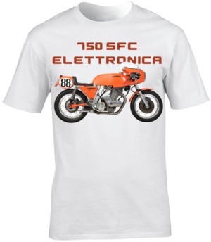Laverda 750 SFC Elettronica Motorbike Motorcycle - T-Shirt
