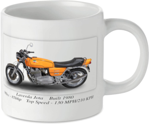 Laverda Jota Motorbike Tea Coffee Mug Ideal Biker Gift Printed UK