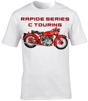 Vincent Rapide Series C Touring Motorbike Motorcycle - T-Shirt