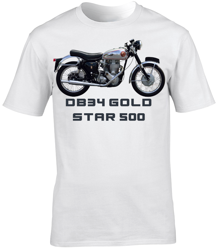 BSA DB34 Gold Star 500 Motorbike Motorcycle - T-Shirt
