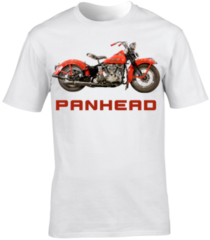 Harley Davidson Panhead Motorbike Motorcycle - T-Shirt