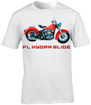 Harley Davidson FL Hydra Glide Motorbike Motorcycle - T-Shirt