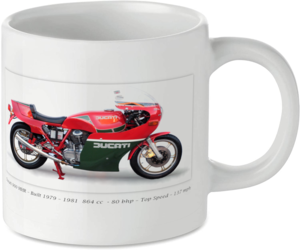 Ducati MHR 900 Motorbike Tea Coffee Mug Ideal Biker Gift Printed UK