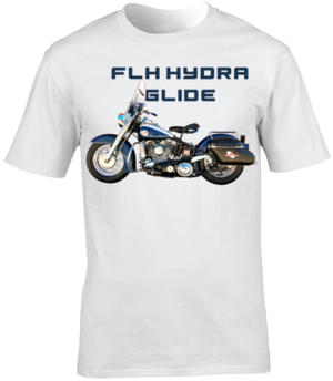 Harley Davidson FLH Hydra Glide Motorbike Motorcycle - T-Shirt