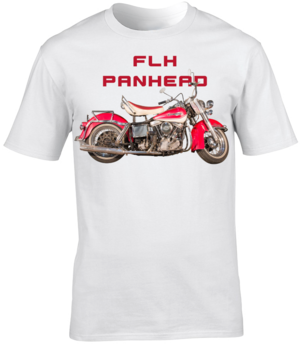 Harley Davidson FLH Panhead Motorbike Motorcycle - T-Shirt