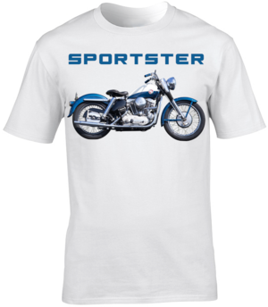 Harley Davidson Sportster Motorbike Motorcycle - T-Shirt