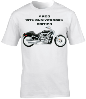 Harley Davidson V Rod Motorbike Motorcycle - T-Shirt