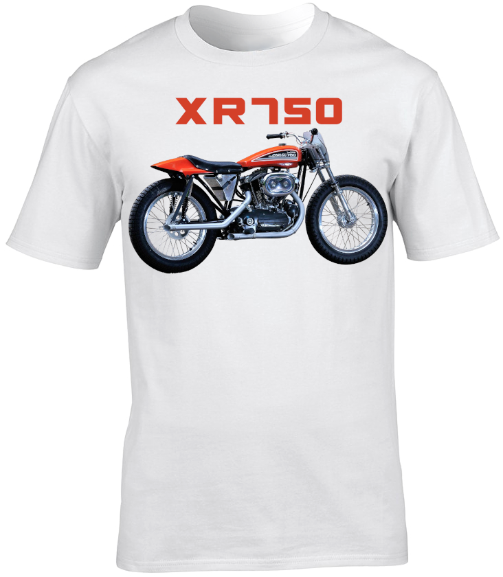 Harley Davidson XR750 Motorbike Motorcycle - T-Shirt