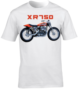 Harley Davidson XR750 Motorbike Motorcycle - T-Shirt