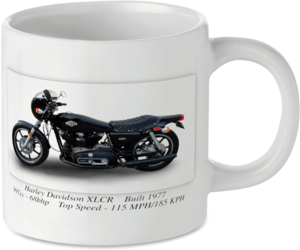 Harley Davidson XLCR Motorcycle Motorbike Tea Coffee Mug Ideal Biker Gift Printed UK