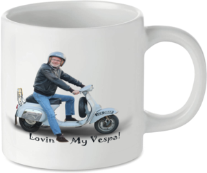 Lovin My Vespa Motorcycle Motorbike Tea Coffee Mug Ideal Biker Gift Printed UK