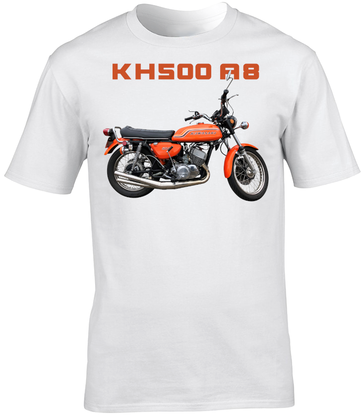 Kawasaki KH500 A8 Motorbike Motorcycle - T-Shirt