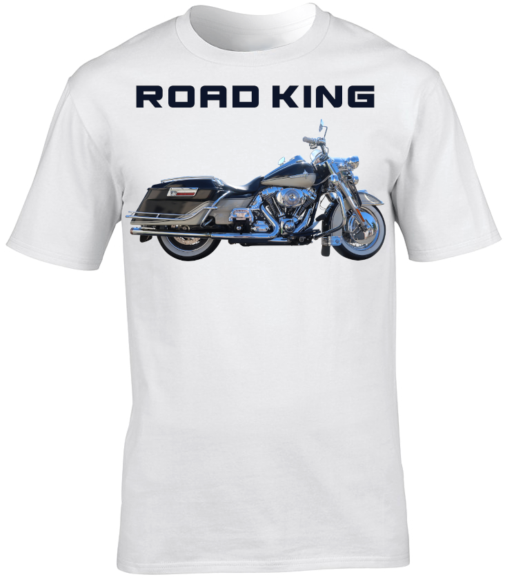 Harley Davidson Road King Motorbike Motorcycle - T-Shirt