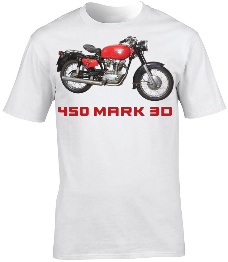 Ducati 450 Mark 3D Motorbike Motorcycle - T-Shirt