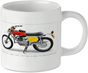 Gilera Enduro Motorcycle Motorbike Tea Coffee Mug Ideal Biker Gift Printed UK