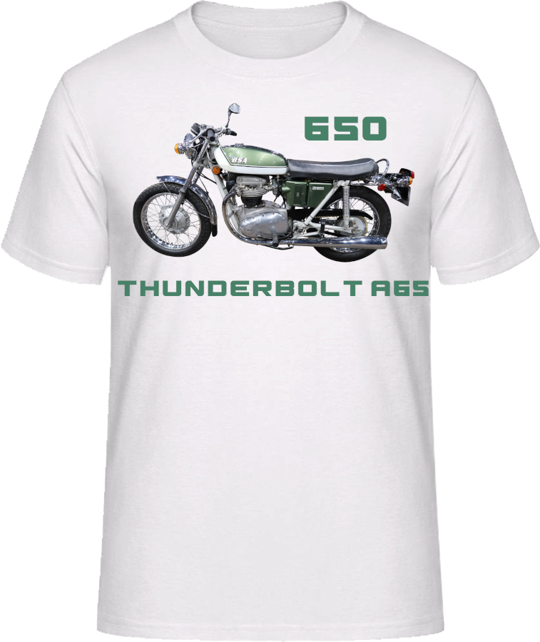 BSA 650 Thunderbolt A65 Motorbike Motorcycle - Shirt