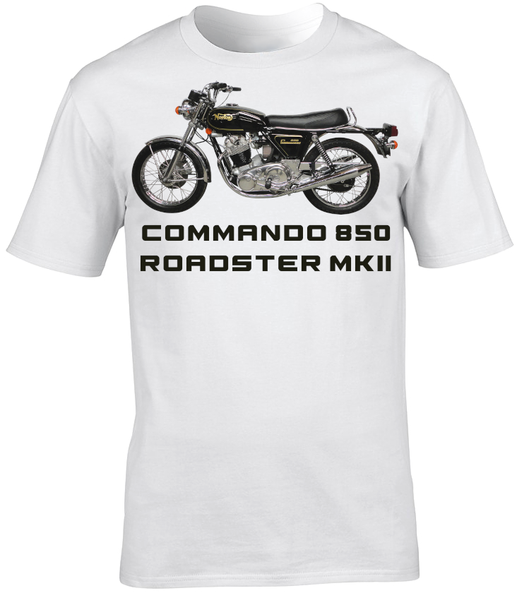 Norton Commando 850 Roadster MKII Motorbike Motorcycle - T-Shirt