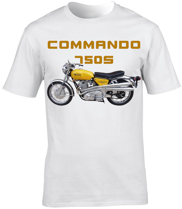 Norton Commando 750s Motorbike Motorcycle - T-Shirt