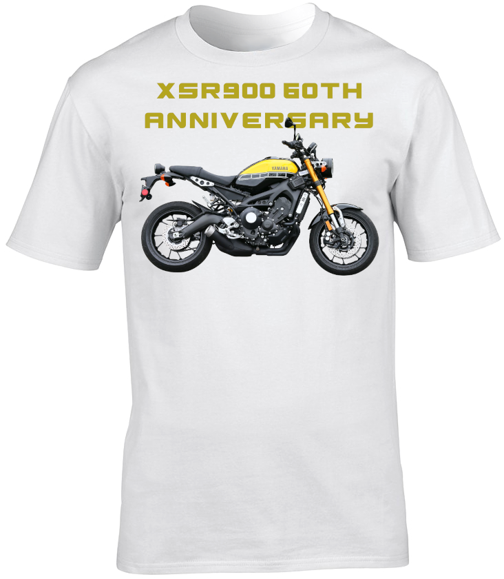 Yamaha XSR900 60th Anniversary Motorbike Motorcycle - T-Shirt