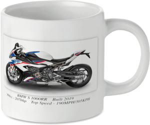 BMW S 1000RR Motorcycle Motorbike Tea Coffee Mug Ideal Biker Gift Printed UK